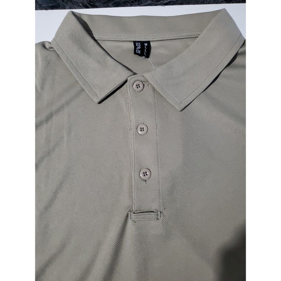 Tacvasen Tactical Med Men's 3-Button Tan Long Sleeve Outdoor Sports Shirt - Picture 3 of 11